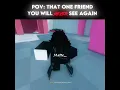 Lagu That one friend 💔 #emotedash #evaderobloxgame #fypp #evade