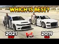 Lagu GTA 5 ONLINE : 2021  VS 2013 (WHICH IS BEST FRANKLIN'S VEHICLE?)