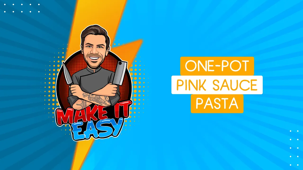 One-Pot Pink Sauce Pasta   Make It Easy   Akis Petretzikis