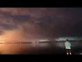 Punta Gorda Florida Peace river meets the Charlotte harbor Summer time storm 1st week of Aug