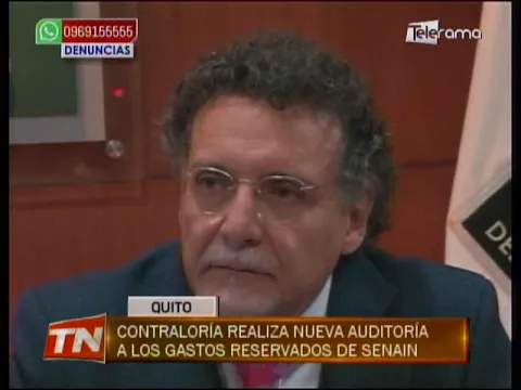 Contraloría realiza nueva auditoría a los gastos reservados de SENAIN