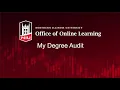 How to Check My Degree Audit