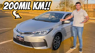 TOYOTA COROLLA É UM TANQUE DE GUERRA MAS É PELADO