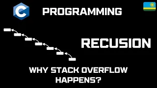 How Recursion Works in C Call Stack Stack Frames Stack Overflow in Kinyarwanda
