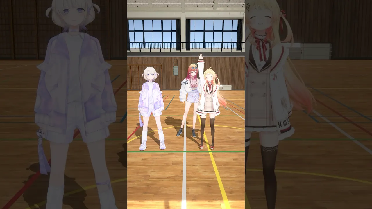 【ReGLOSSの日常】えっ見えないの…？？？【轟はじめ、音乃瀬奏、一条莉々華 #shorts #hololive 】