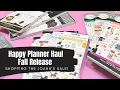 Happy Planner Haul Joann Stores Unboxing and Flip-Through
