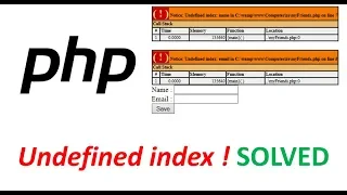 How to solve PHP Undefined Index Error Fix it in 3 minutes only