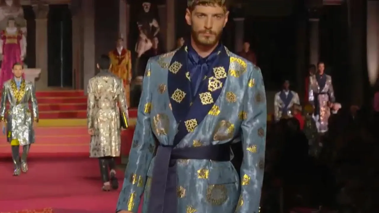 Our precious brocades for Dolce&Gabbana - Fondazione Lisio