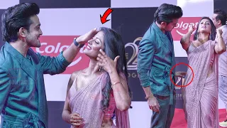 banni aka ulka gupta and yuvan aka pravisht mishra ita awards 2022 banni chow home delivery