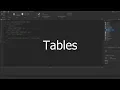 Roblox Scripting Beginner s Guide Ep 5 - Tables