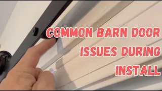 How to barn doors