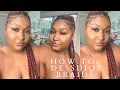 PROTECTIVE STYLE DESS DIOR BRAIDS HOW TO