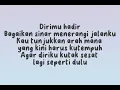 Sesaat Kau Hadir - Gery Gany (Lirik)