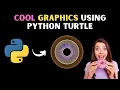 Python Turtle Graphics Doughnut Shape Drawing Python Turtle Coding