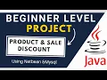 Product Sales Discount Project in Java Beginner Level Projects