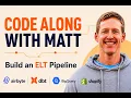 Build ELT Pipeline with Airbyte dbt BigQuery in 37 Minutes Complete Code Walkthrough