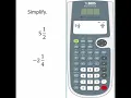 TI30XS Multiview Calculator - Mixed Numbers