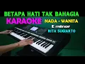 Download Lagu PERTEMUAN - Rita Sugiarto | KARAOKE Nada Wanita, HD