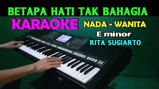 pertemuan rita sugiarto karaoke nada wanita hd