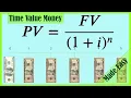 Time Value of Money Finance - TVM Formulas Calculations