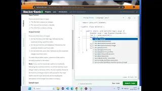 HackerRank Java - Stdin and Stdout II Solution