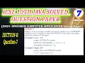 Que 7 -10th ICSE Java Specimen 2025 Is it a SUPERSPY number or not A number is called SUPERSPY