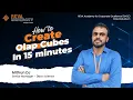 How to create OLAP cubes in 15 minutes RACE REVA University