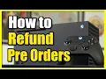 How to Cancel Refund or Return Purchased Game on Xbox Series X S Fast Tutorial