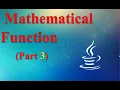 Unit-6 Mathematical Function Ceil floor Part 3