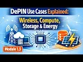 DePIN Use Cases Explained Wireless Compute Storage Energy Module 1 3