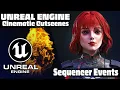 How To Trigger Events in Sequencer Cinematic Cutscenes Unreal Engine 5 Tutorial