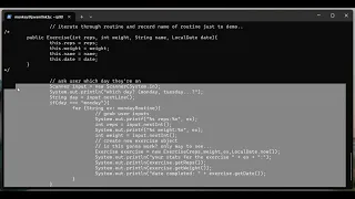 java p90x exercise tracker part9