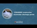 How to renew a COR400000 permit