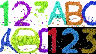 learn numbers and abcs with 3d colorful candies effects combined sponsored by klaksy csupo 2001