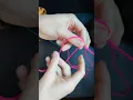Starting the box stitch lanyard boondoggle Scoubidou summer arts and crafts ideas