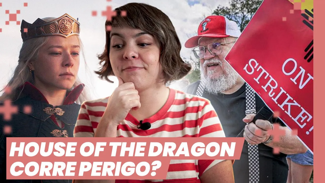 Como fica HOUSE OF THE DRAGON na GREVE DOS ROTEIRISTAS? 🐉