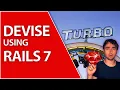 Intro to Devise in Rails 7 Ruby on Rails for Beginners Part 2