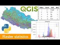 Zonal statistics of raster using python Raster attribute table Rasterstats