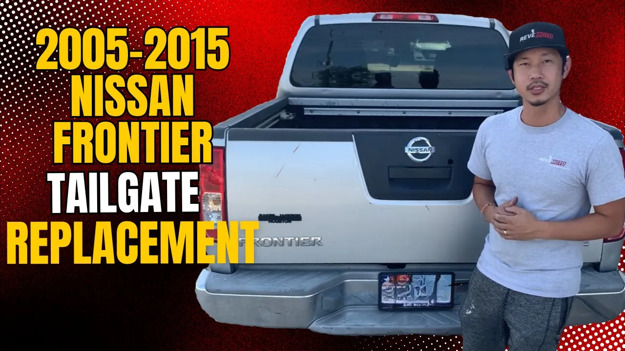 2005-2012 Nissan Frontier : Tailgate Painted