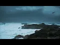 Sleep to Big Ocean Waves Crashing | Stormy White Noise Water Sounds 10 Hours