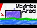 Maximize Area Given Perimeter Optimization Calculus 1 Exercises