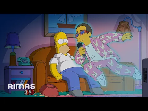 Download MP3 THE SIMPSONS, BAD BUNNY - TE DESEO LO MEJOR (Video Oficial)