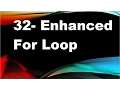 java tutorials urdu NFN 32 Enhanced for loop