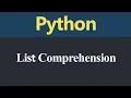 List Comprehension in Python Hindi