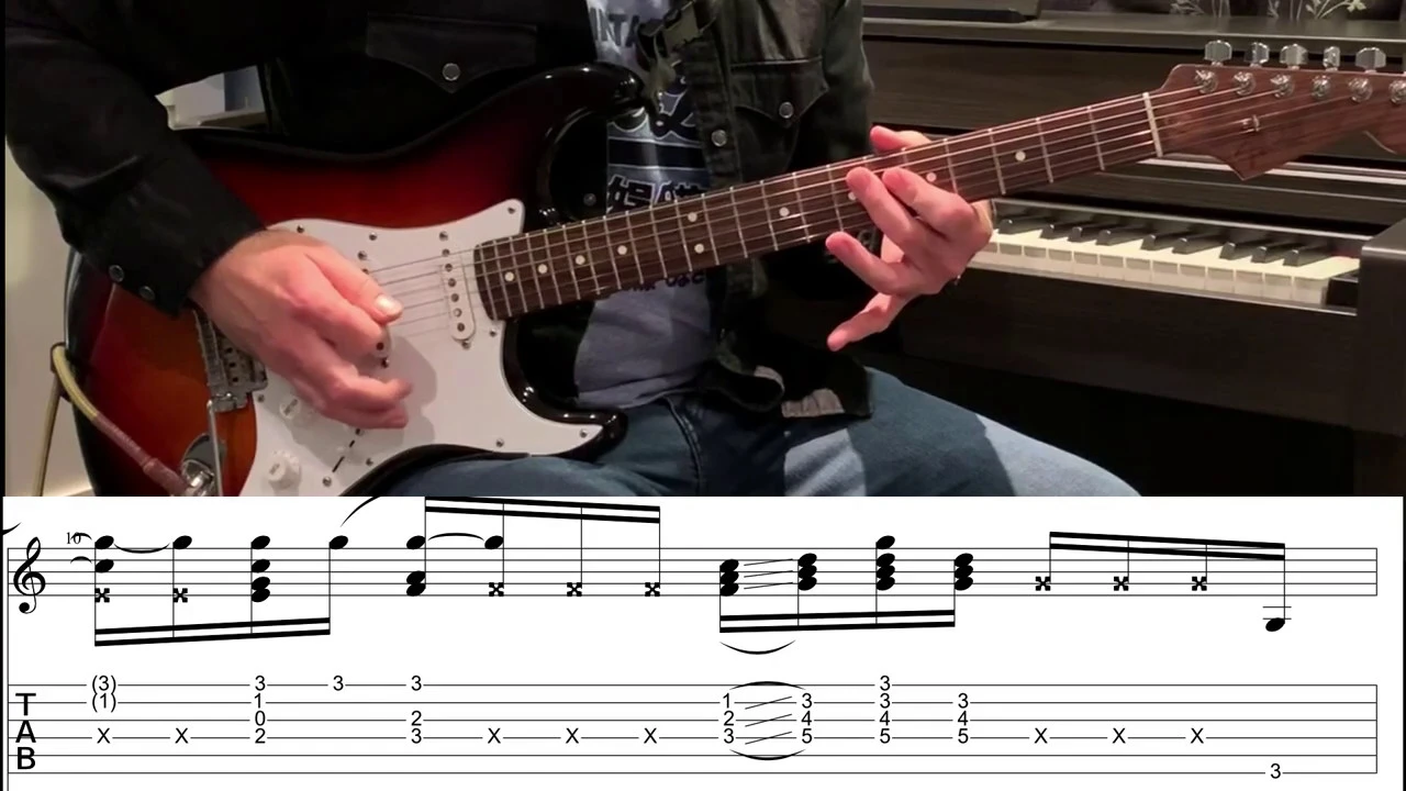 Lunchtime/Introducing The Fearless Flyers by Cory Wong - How to play - Guitar lesson with tabs