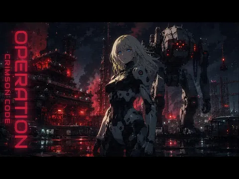 OPERATION // CRIMSON CODE 1986 | Synthwave Cyberpunk Music Mix / Darksynth / Dark Electro / 作業用BGM