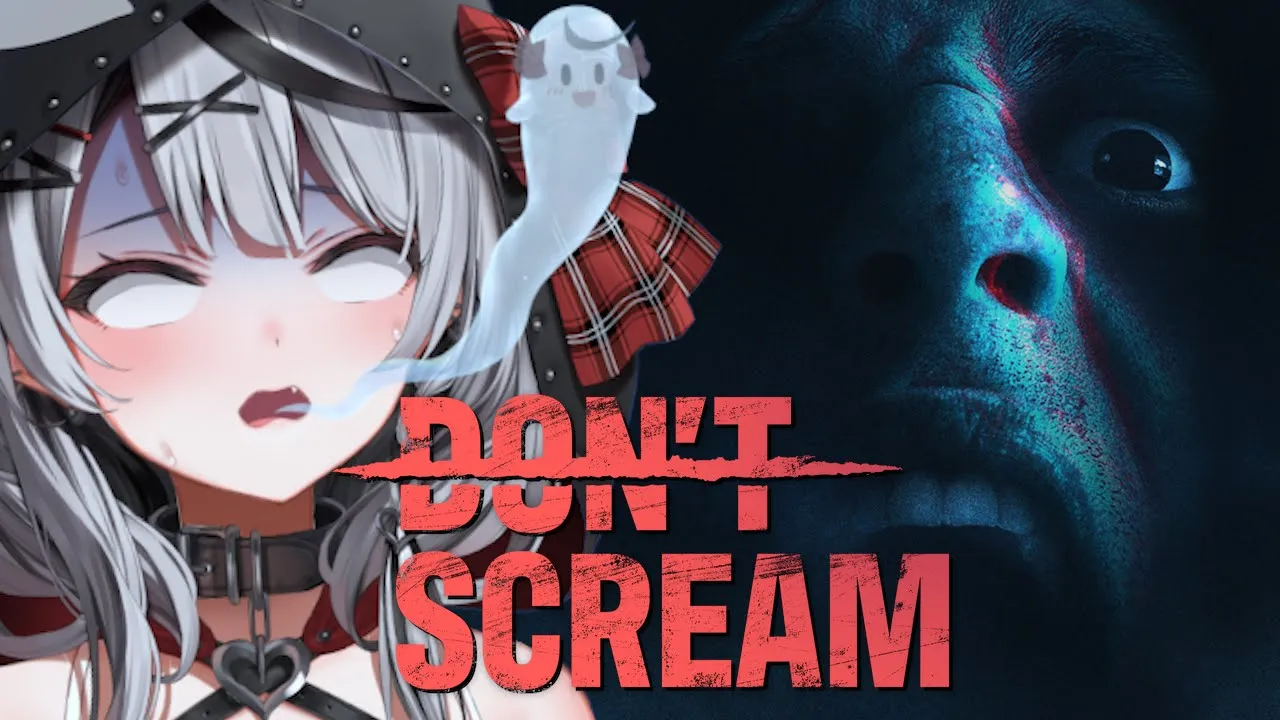 【 DON'T SCREAM 】絶対に叫ぶな！絶対だぞ！！！叫んだらリセぽちされるホラーゲーム！【ホロライブ/沙花叉クロヱ】