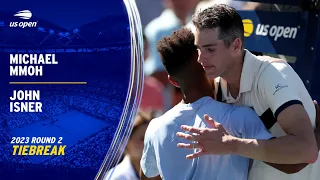 Final Set Tiebreak John Isner vs Michael Mmoh 2023 US Open Round 2