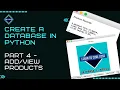 Build a Database in Python Part 4 - Add View Products BTEC ICT Unit 4 Programming Help