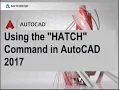Using the HATCH Command in AutoCAD 2017